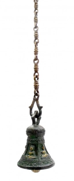 Buddha Design Brass Hanging Bell