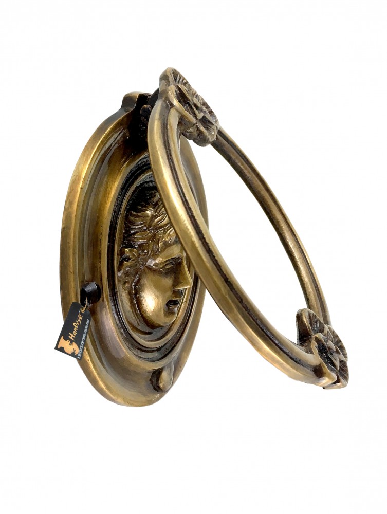 Athena Design Brass Door Knocker - Royal Brown
