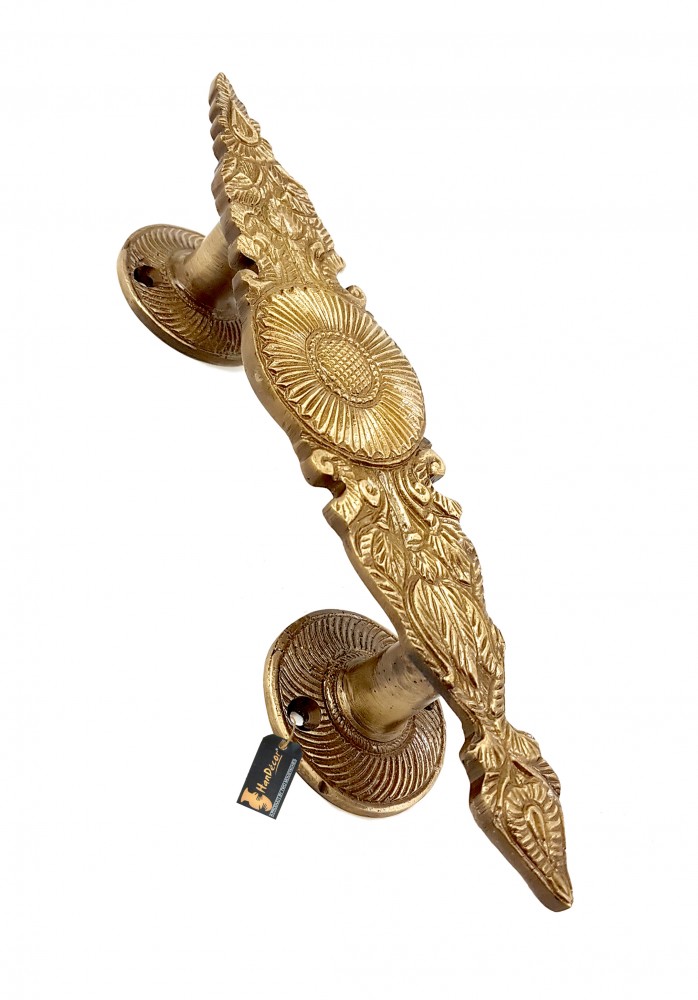 Ethnic Indian Design Brass Door Handle
