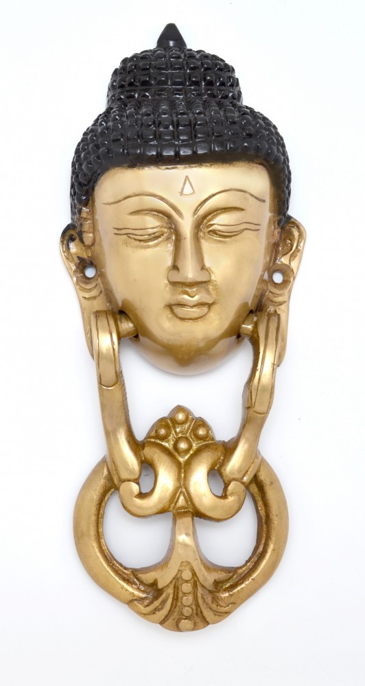 Buddha Face Door Knocker