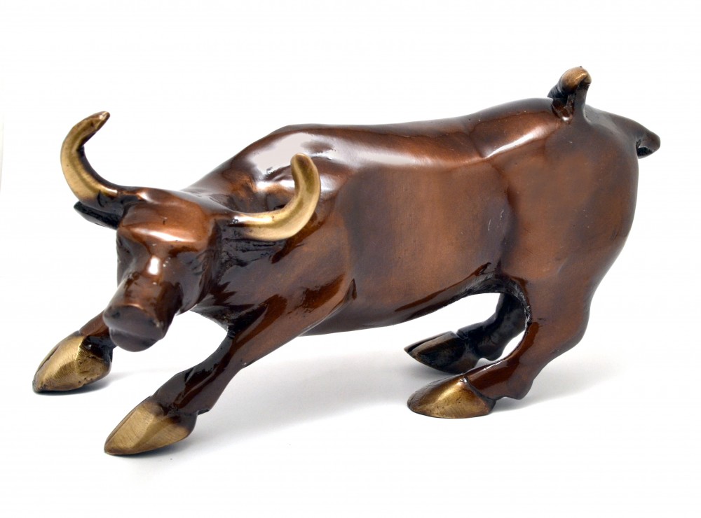 Charging Bull 7 Inches Showpiece