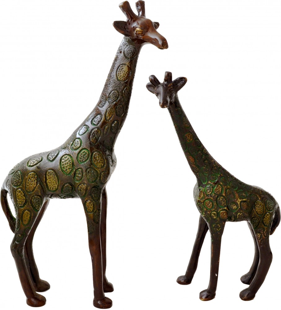 Giraffe Pair Showpiece