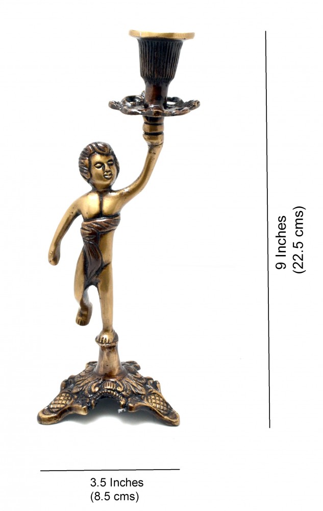 Greek Kid Medieval Collectibles Design Candle Holder