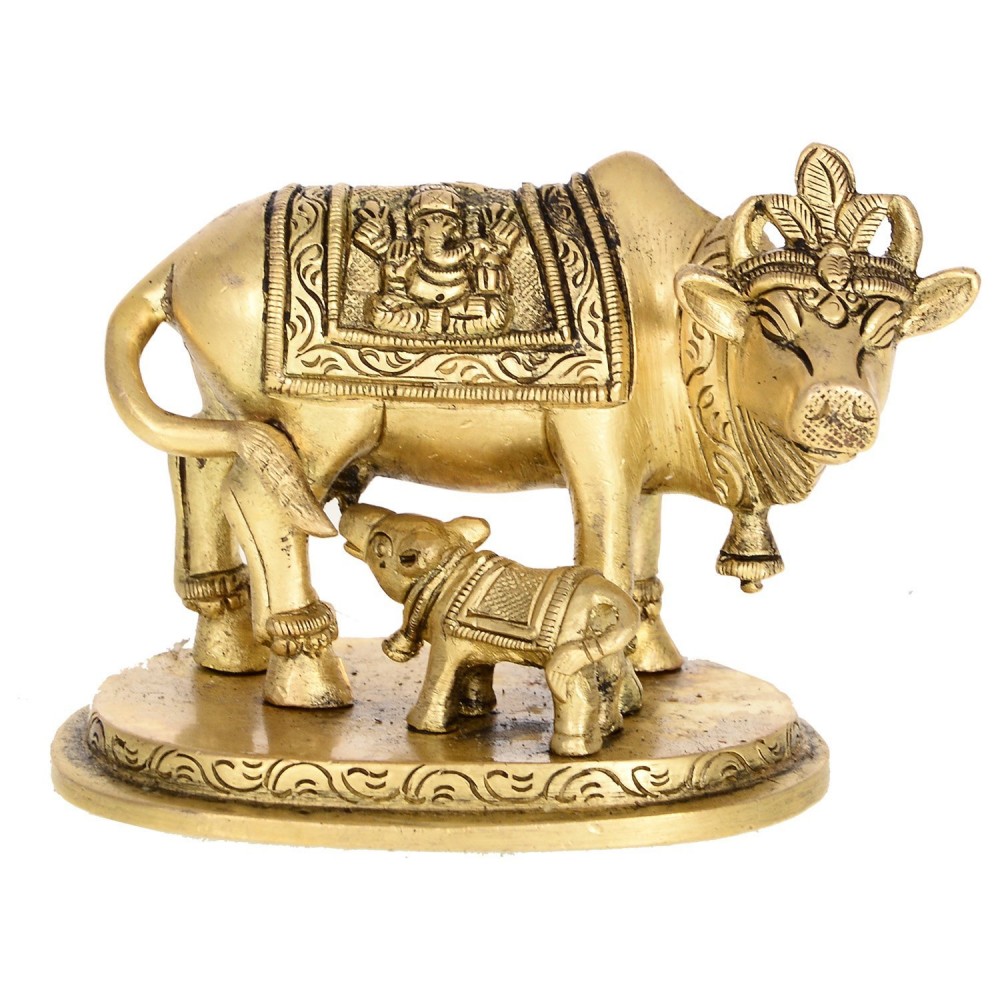 Holy Kamdhenu Cow & Calf