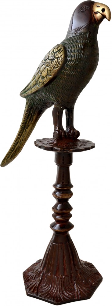 Parrot on Stand Showpiece