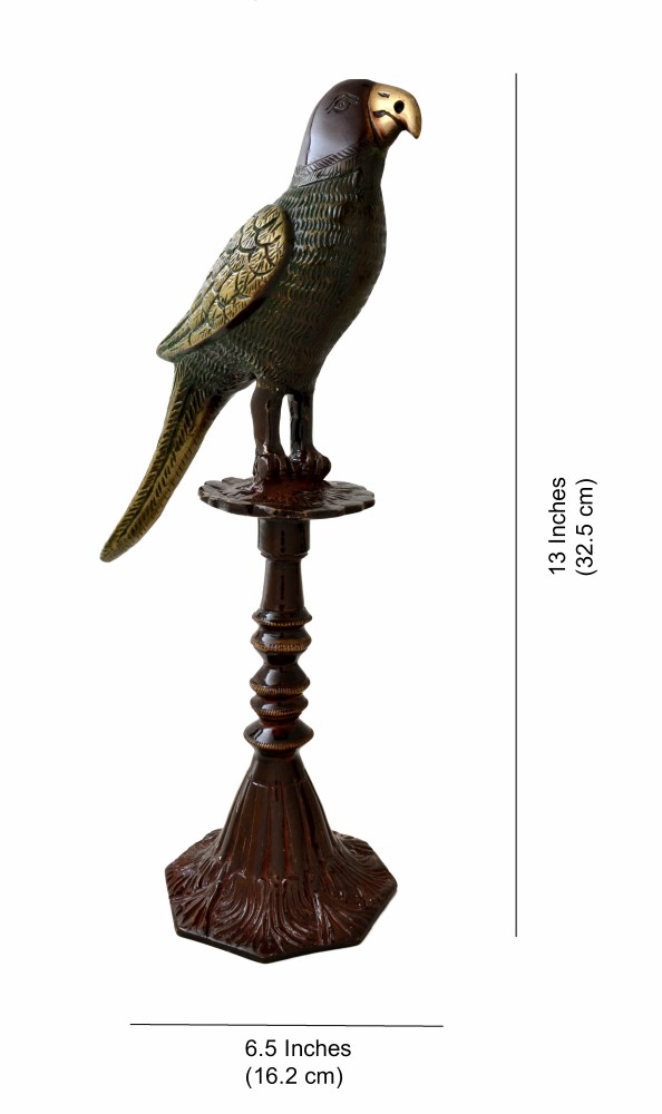 Parrot on Stand Showpiece