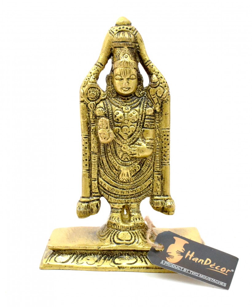 Balaji 6 Inches Brass Statue