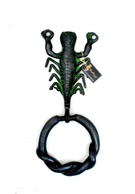 Scorpion Design Brass Door Knocker