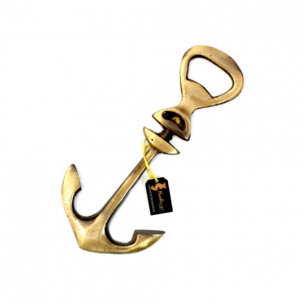 Anchor Design Brass Bottle Opener