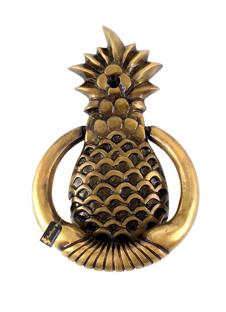 Pineapple Design Brass Door Knocker