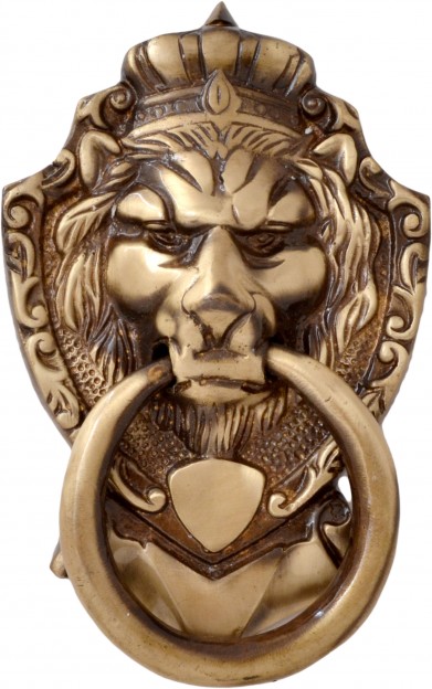 Victorian Style Lion Mouth Door Knocker