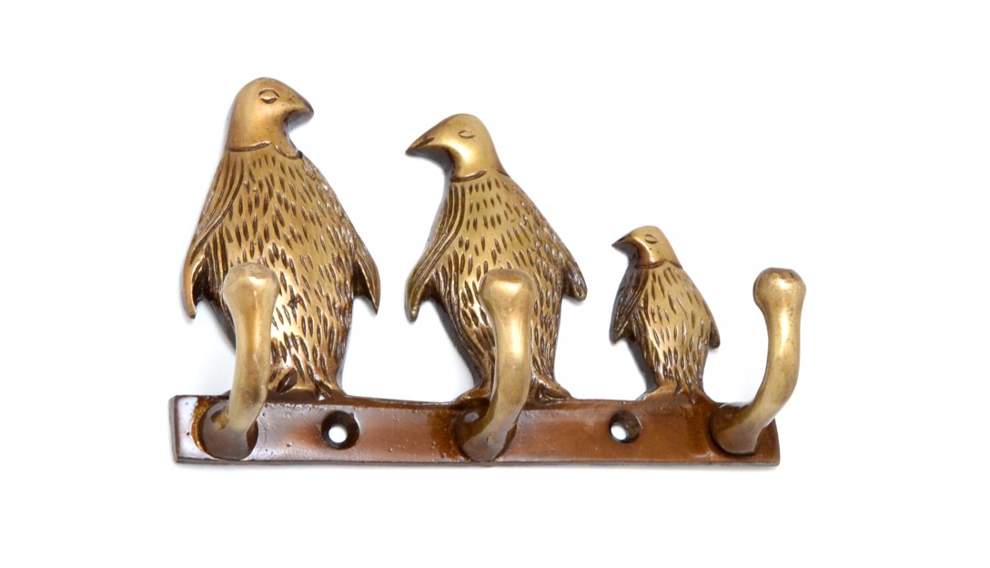 Penguin Family Key Holder