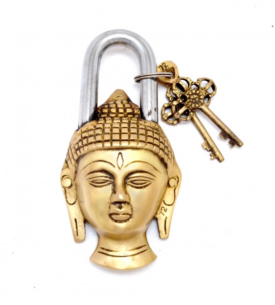 Buddha Door Lock Golden