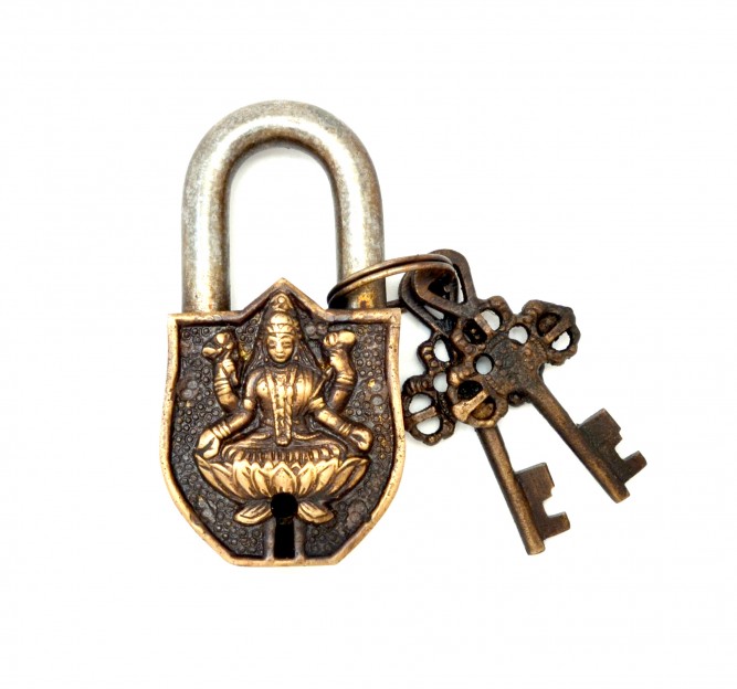 Laxmi Design Door Lock Golden