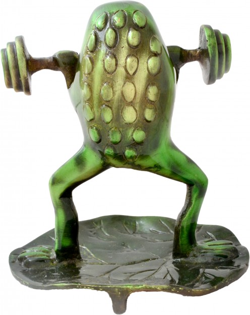 Decorative Bodybuilder Frog