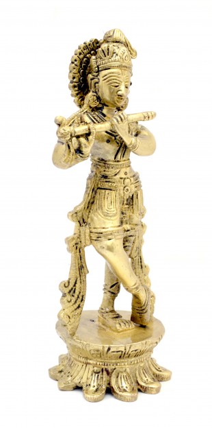 Murli Krishna Standing Statue