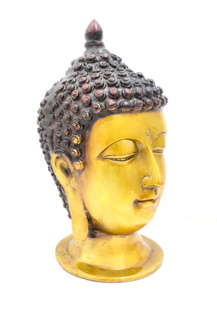 Divine Buddha Head Multicolored