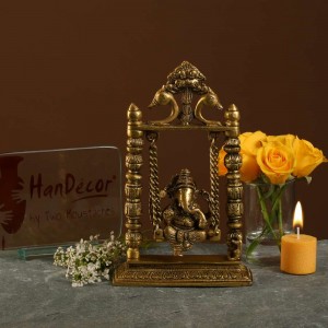 Ganesh on Jhoola Antique Yellow