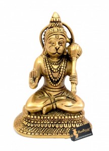 Hanuman Aashirwaad Mudra Brass Statue