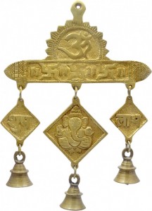 Shubh Labh Vinayaka Hanging Bells