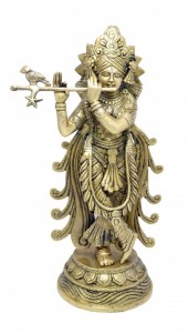 Mormukut Krishna Statue