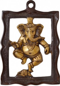 Wall Hanging Ganesha In Frame