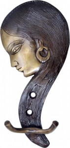 Tribal Lady Key Holder