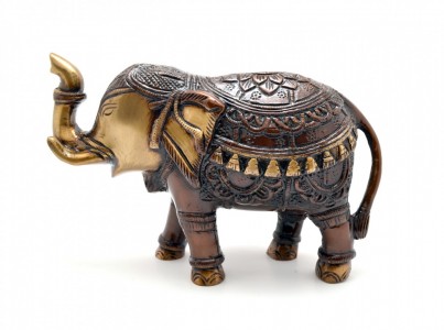 Royal Indian Elephant Showpiece