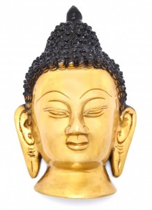 Serene Buddha Face Wall Hanging