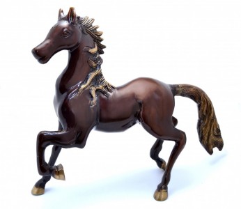 Horse Showpiece - Brown