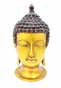 Divine Buddha Head Multicolored